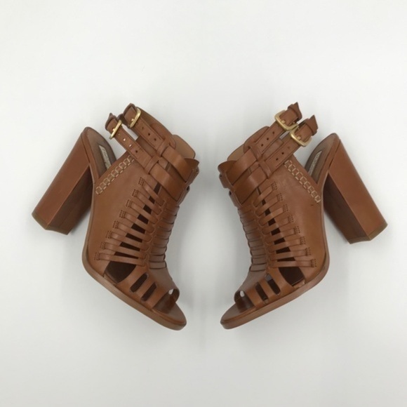 Halogen Basketweave Jackie Heeled Sandals 5.5 - Picture 4 of 10